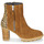 Schuhe Damen Low Boots Philippe Morvan LOKS V1 VELOURS CAMEL/LEOP Braun / Leopard