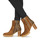 Schuhe Damen Low Boots Philippe Morvan LOKS V1 VELOURS CAMEL/LEOP Braun / Leopard