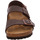 Schuhe Damen Sandalen / Sandaletten Birkenstock Sandaletten Milano BF Dark Brown 034703 Braun