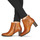 Schuhe Damen Low Boots Casta SANTA Cognac