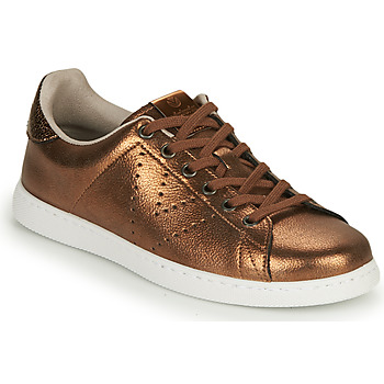 Schuhe Damen Sneaker Low Victoria TENIS METALIZADO Bronze