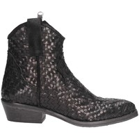 Schuhe Damen Klassische Stiefel Metisse TEX201 Texano Frau schwarz Schwarz