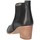Schuhe Damen Ankle Boots Made In Italia 312 Stiefeletten Frau schwarz Schwarz