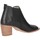 Schuhe Damen Ankle Boots Made In Italia 312 Stiefeletten Frau schwarz Schwarz