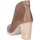 Schuhe Damen Ankle Boots Made In Italia 01 Stiefeletten Frau Taupe Multicolor