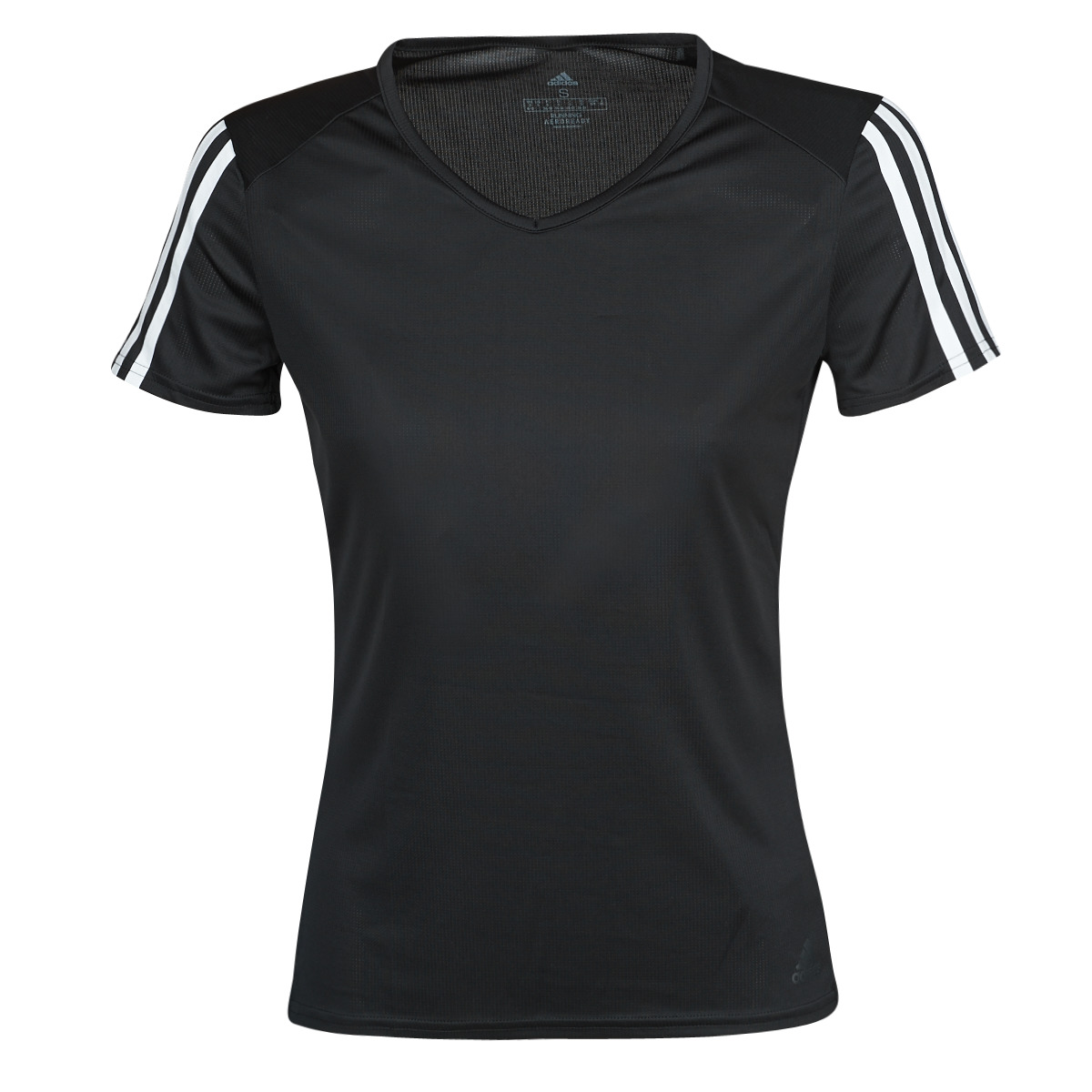 Kleidung Damen T-Shirts adidas Performance RUN IT TEE 3S W Schwarz