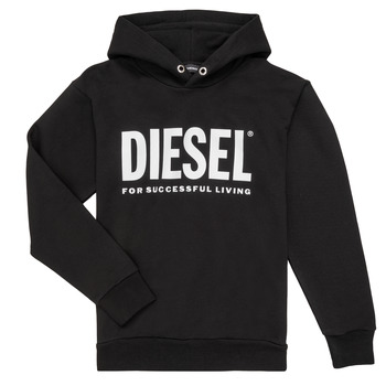 Kleidung Jungen Sweatshirts Diesel SDIVISION LOGO Schwarz