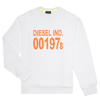 Kleidung Kinder Sweatshirts Diesel SGIRKJ3 Weiss