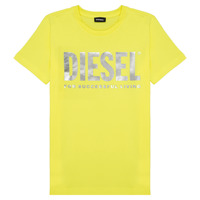 Kleidung Mädchen T-Shirts Diesel TSILYWX Gelb