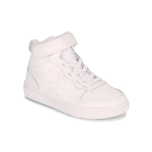 Schuhe Kinder Sneaker High Nike COURT BOROUGH MID 2 PS Weiss