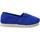 Schuhe Leinen-Pantoletten mit gefloch Brasileras ESPARGATAS Classic Blau