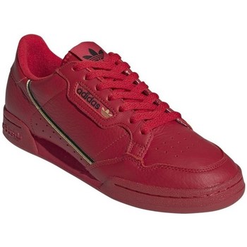 Schuhe Herren Sneaker Low adidas Originals Continental 80 Rot, Dunkelrot