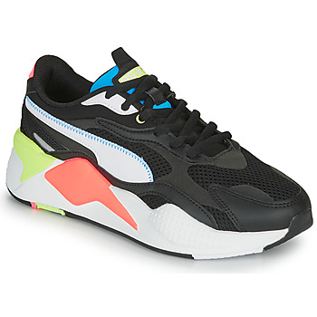 Schuhe Sneaker Low Puma RS-X3 Schwarz / Weiss / Korallenrot