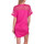 Kleidung Damen Kurze Kleider Lisca Strand-Tunikakleid Porto Montenegro Rosa