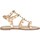 Schuhe Damen Sandalen / Sandaletten Exé Shoes Exe' VF239-6 Sandalen Frau Gold Gold