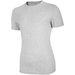 Kleidung Damen T-Shirts 4F TSM003 Grau