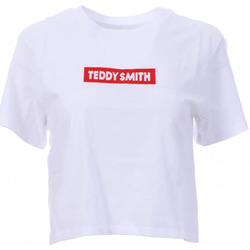 Kleidung Damen T-Shirts & Poloshirts Teddy Smith 31014357D Weiss