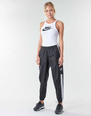 Kleidung Damen Jogginghosen Nike W NSW PANT WVN Schwarz