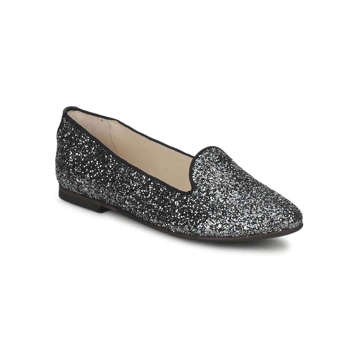 Schuhe Damen Slipper KMB SILVA Glitterfarbe / Grau