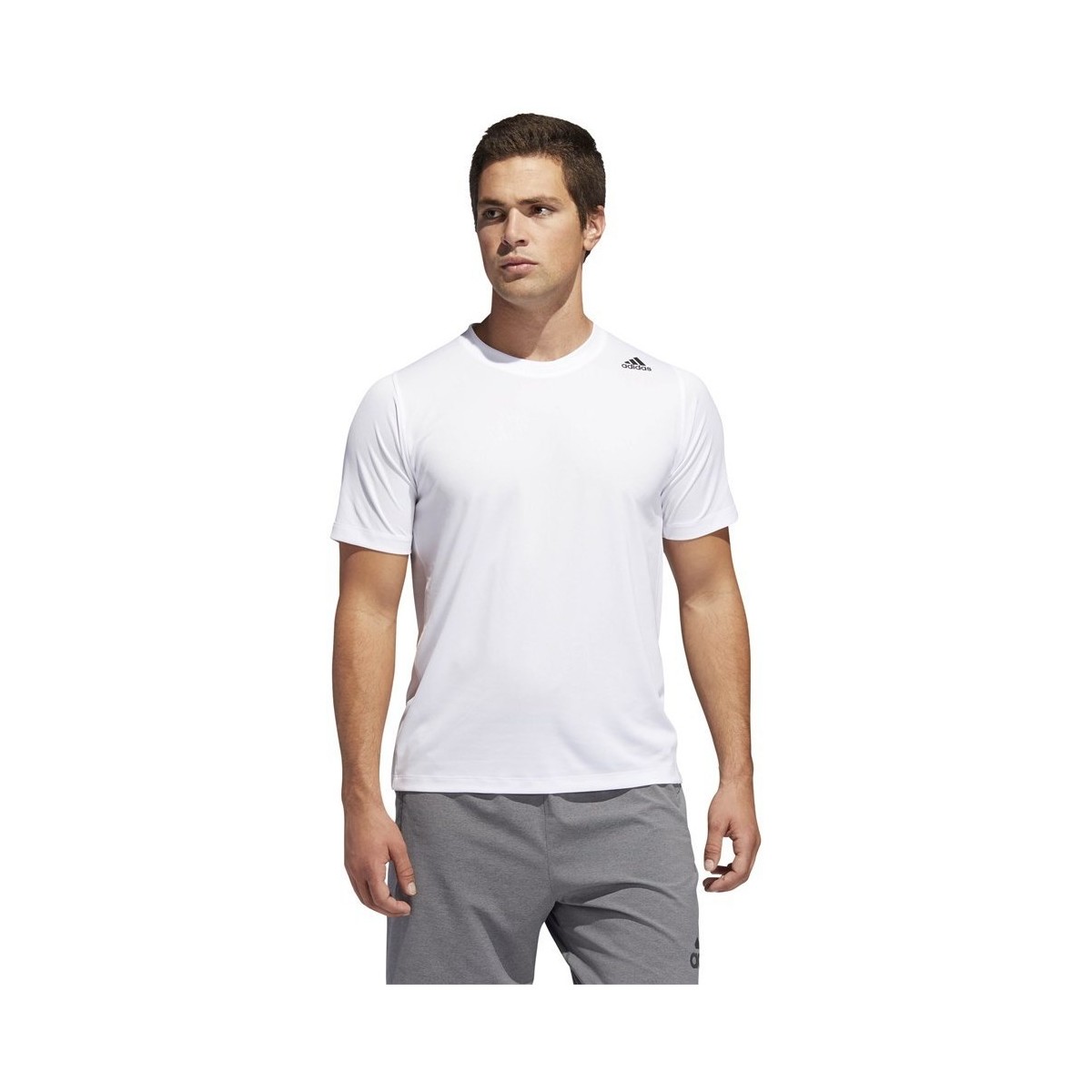 Kleidung Herren T-Shirts adidas Originals 3STR Freelift Weiss
