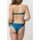 Kleidung Damen Bikini Ober- und Unterteile Luna Brasilianische geknotete Bademode Strümpfe Homonoia Blau