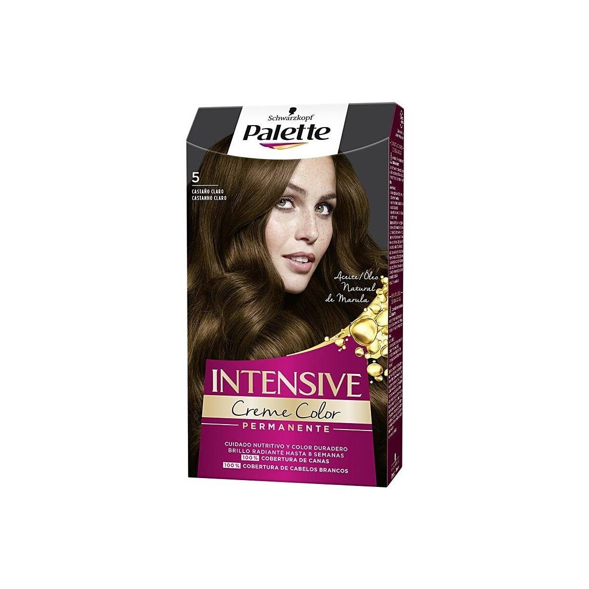 Beauty Damen Haarfärbung Palette Intensive Tinte 5-castaño Claro 
