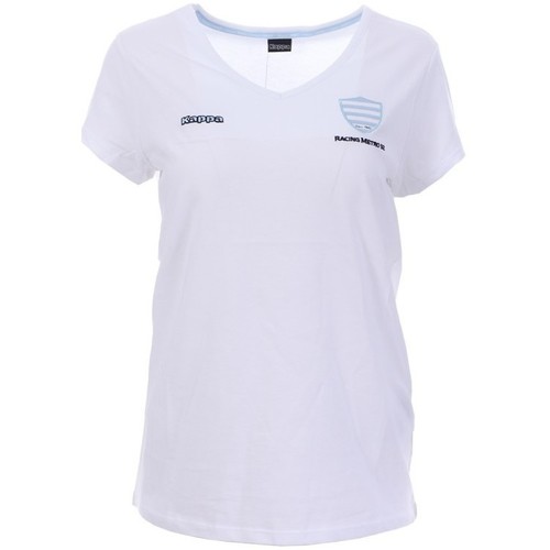 Kleidung Damen T-Shirts Kappa 3018BZ0 Weiss