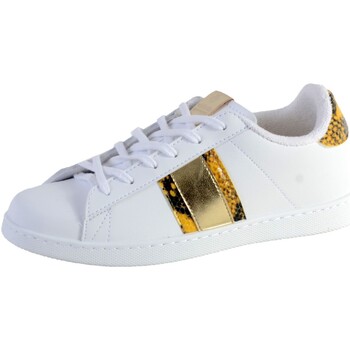 Schuhe Damen Sneaker Low Victoria 143414 Gold
