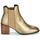 Schuhe Damen Low Boots Fericelli NIOCHE Gold