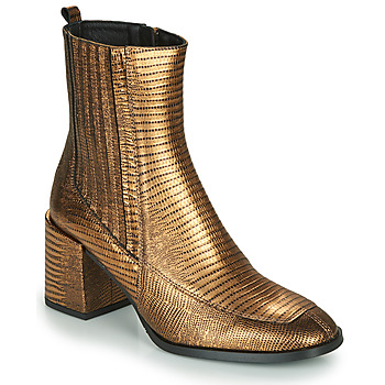 Schuhe Damen Low Boots Fericelli NAKE Gold