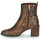 Schuhe Damen Low Boots Fericelli NAKE Schwarz / Braun