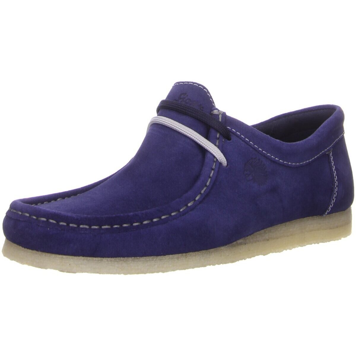 Schuhe Herren Slipper Sioux Schnuerschuhe Mokassin 31802 Blau