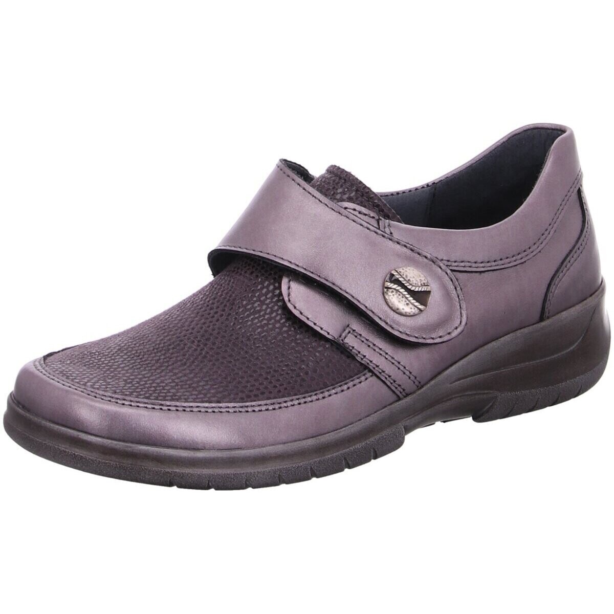 Schuhe Damen Slipper Stuppy Slipper NOS 6004-605010 Grau