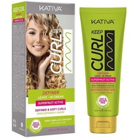 Beauty Damen Spülung Kativa Keep Curl Definer Leave-in Cream 