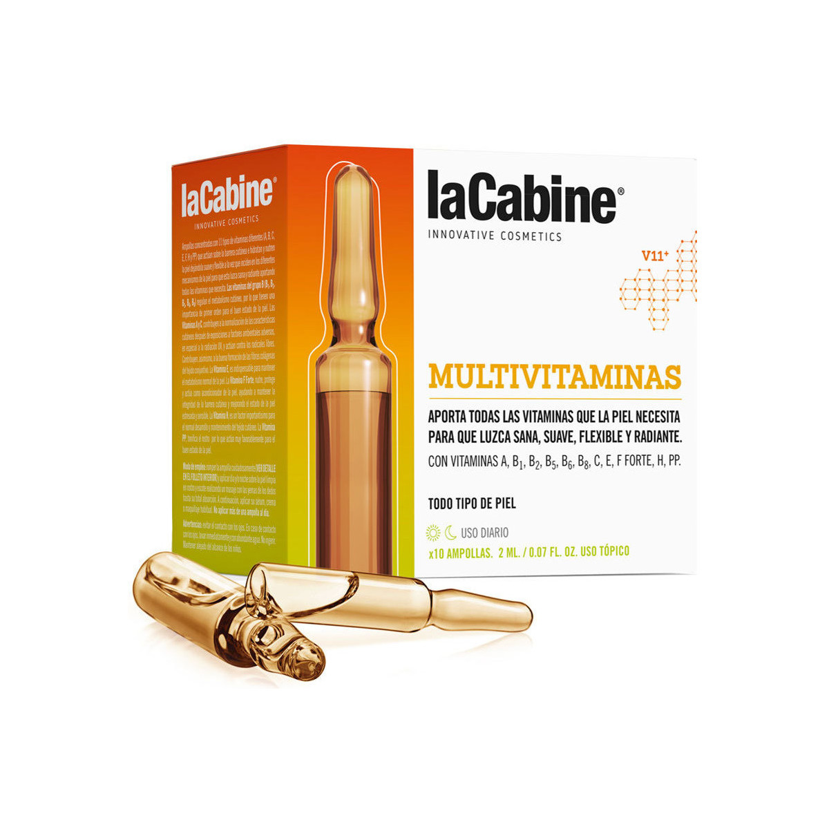 Beauty Damen Anti-Aging & Anti-Falten Produkte La Cabine Ampollas Multi Vitaminas 10 X 