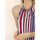 Kleidung Damen Kleider Admas Sommer-Trägerkleid Elegant Stripes rot Rot