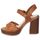 Schuhe Damen Sandalen / Sandaletten MTNG 58814 Braun