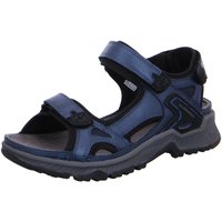 Schuhe Damen Wanderschuhe Allrounder by Mephisto Sandaletten WESTSIDE,BLUE/BLACK P2006202 blau