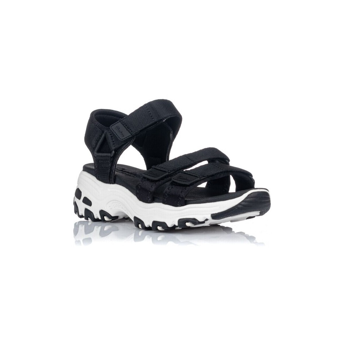 Schuhe Damen Sandalen / Sandaletten Skechers SCHUHE  28084472735003 Schwarz