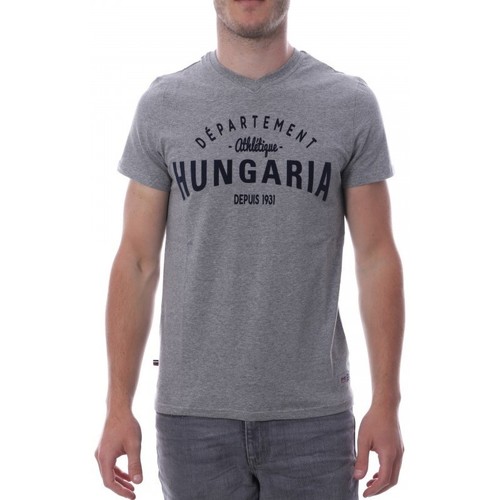 Kleidung Herren T-Shirts Hungaria H-16TLMOBOLV Grau
