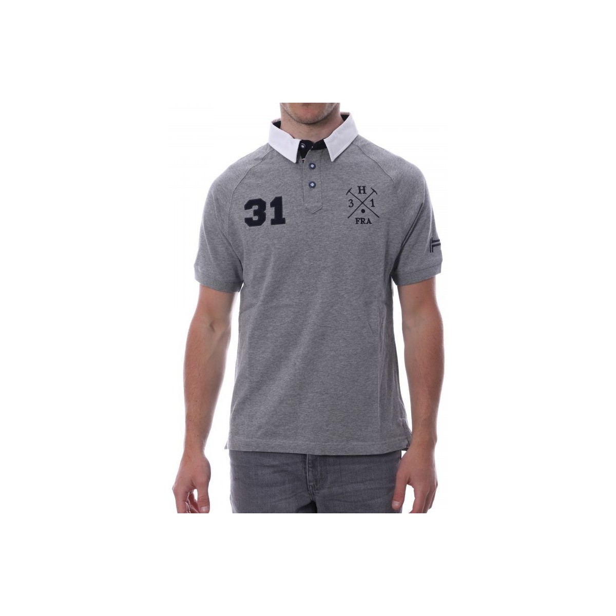 Kleidung Herren T-Shirts & Poloshirts Hungaria H-16TLMODORE Grau