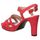Schuhe Damen Sandalen / Sandaletten Maria Mare 67713 Rot