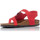 Schuhe Damen Sandalen / Sandaletten Interbios SCHUHE  7162 Rot