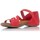 Schuhe Damen Sandalen / Sandaletten Interbios SCHUHE  4476 Rot