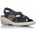 Schuhe Damen Sandalen / Sandaletten Interbios 3017 Blau