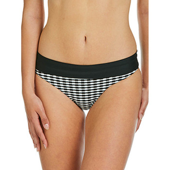 Image of Sapph Bikini Ober- und Unterteile Badeanzug unten mit Gürtel Eva schwarz-weiß