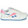 Schuhe Sneaker Low Reebok Classic CL LEATHER MARK Weiss / Rosa