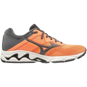 Schuhe Damen Laufschuhe Mizuno Wave Inspire 16 W Grau, Orangefarbig, Weiß