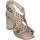 Schuhe Damen Sandalen / Sandaletten Paola Ferri D8128 Braun
