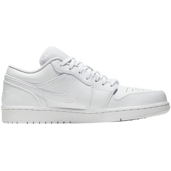 Schuhe Herren Sneaker Low Nike Air Jordan 1 Low Weiss
